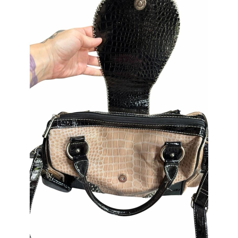 Y2K Western Cross Studded Handbag and Crossbody Cowboy Chic McBling - Picture 6 of 13